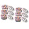 Bucket O’ Beads, Striped Straw, Asstd Sizes, 300 Per Pack, 6 Packs